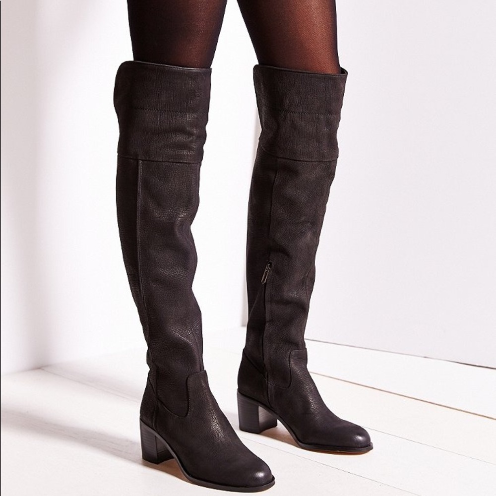 Sam Edelman Leather over the knee boots worn once!